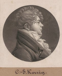 Christian Simon Konig tekijältä Charles B. J. Févret de Saint Mémin