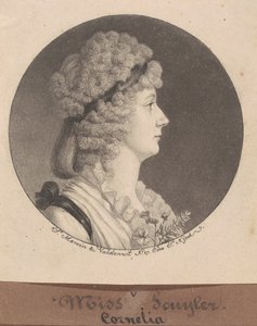 Cornelia Schuyler Morton tekijältä Charles B. J. Févret de Saint Mémin