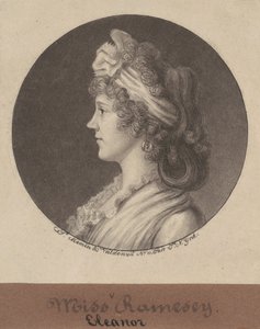 Eleanor Ramsay Fitzwilliam tekijältä Charles B. J. Févret de Saint Mémin