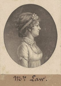 Elizabeth Parke Custisin laki tekijältä Charles B. J. Févret de Saint Mémin