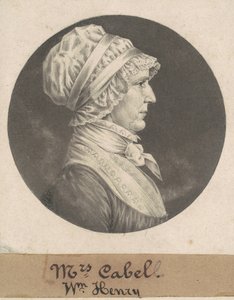 Hannah Carrington Cabell tekijältä Charles B. J. Févret de Saint Mémin