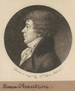 Jean-Simon Chaudron tekijältä Charles B. J. Févret de Saint Mémin