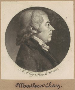 Matthew Clay tekijältä Charles B. J. Févret de Saint Mémin