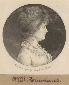 Rouva Brumaud tekijältä Charles B. J. Févret de Saint Mémin