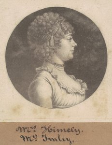 Rouva James Henderson Imlay tekijältä Charles B. J. Févret de Saint Mémin