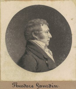 Theodore Gourdin tekijältä Charles B. J. Févret de Saint Mémin
