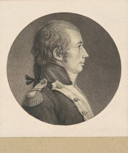 Tuntematon Ranskan jalkaväen eversti tekijältä Charles B. J. Févret de Saint Mémin