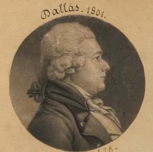 Alexander James Dallas tekijältä Charles Balthazar Julien Févret de Saint-Mémin