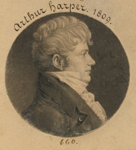 Arthur Harper tekijältä Charles Balthazar Julien Févret de Saint-Mémin