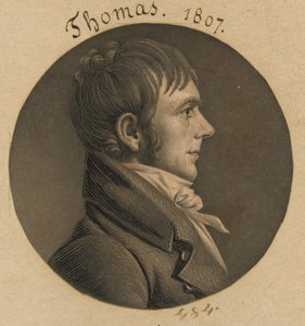 David Thomas tekijältä Charles Balthazar Julien Févret de Saint-Mémin