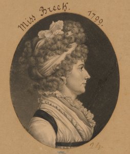 Hannah Breck tekijältä Charles Balthazar Julien Févret de Saint-Mémin