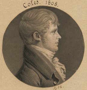 Isaac A. Coles tekijältä Charles Balthazar Julien Févret de Saint-Mémin