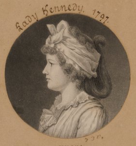 Jane Macomb Kennedy tekijältä Charles Balthazar Julien Févret de Saint-Mémin