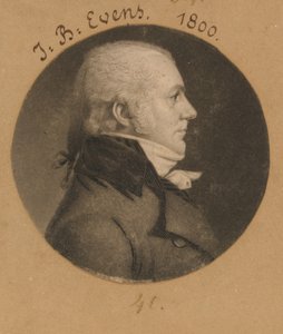 John B. Evens tekijältä Charles Balthazar Julien Févret de Saint-Mémin