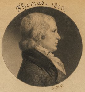 John Chew Thomas tekijältä Charles Balthazar Julien Févret de Saint-Mémin