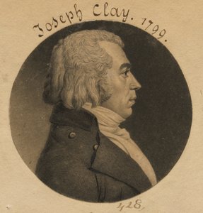 Joseph Clay tekijältä Charles Balthazar Julien Févret de Saint-Mémin