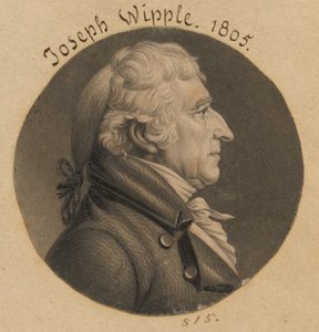 Joseph Whipple tekijältä Charles Balthazar Julien Févret de Saint-Mémin
