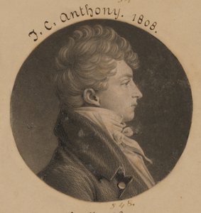 Tunnistamaton mies tekijältä Charles Balthazar Julien Févret de Saint-Mémin