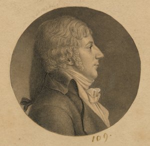 Tunnistamaton mies tekijältä Charles Balthazar Julien Févret de Saint-Mémin