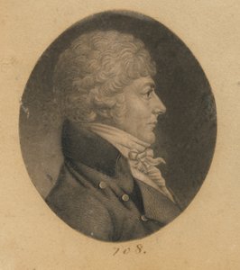 Tunnistamaton mies tekijältä Charles Balthazar Julien Févret de Saint-Mémin