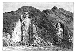 Colossal Idols, Ylä-Bamlanin laakso, Afganistan, 1895.