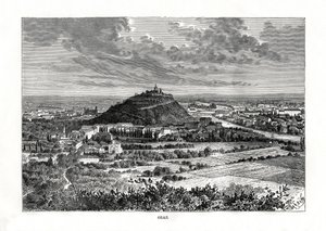 Graz, Itävalta, 1879 tekijältä Charles Barbant