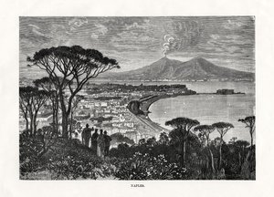 Napoli, Italia, 1879 tekijältä Charles Barbant