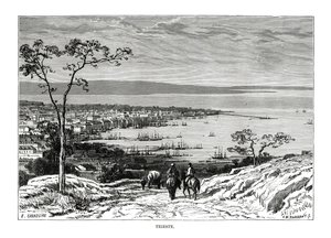 Trieste, Italia, 1879 tekijältä Charles Barbant