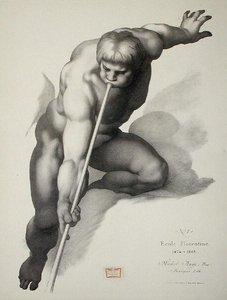 Enkeli soittaa trumpetilla, levy 1 Cours de Dessinin osasta II: 