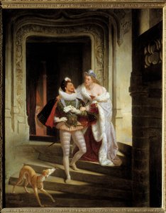 Noirmoutiersin markiisi Charlotte de Beaune Semblancay (1551-1617), joka pyrkii kiertämään Henry I Lorrainesta, Guisen herttua nimeltä Balafre (1550-1588) mennäkseen Blois