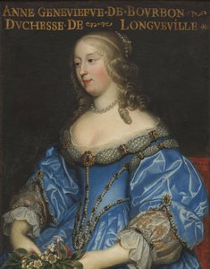 Anne-Geneviève de Bourbon-Condé 1619-1679, Longuevillen herttuatar, 1600-luvun puoliväli.