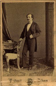 Marius Petipa, venäläinen balettitanssija ja koreografi, 1855 tekijältä Charles Bergamasco
