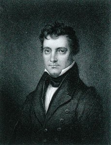 Josiah Stoddard Johnson (1784-1833) kaiverrettu James Barton Longacren (1794-1869) toimesta (kaiverrus).