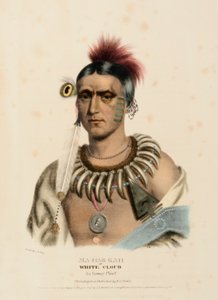 MA-HAS-KAH, Pohjois-Amerikan intiaaniheimojen historiasta. tekijältä Charles Bird King