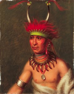 Monchousia (White Plume), Kansa tekijältä Charles Bird King