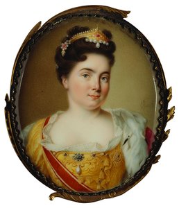 Keisarinna Katariina I:n muotokuva 1684-1727, 1717.
