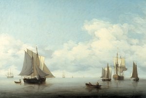 Merimaisema merenkulun kanssa, 1743-1759 tekijältä Charles Brooking