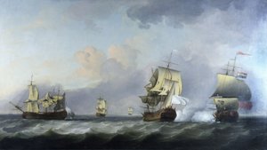 Kapteeni John Talbotin komentamien englantilaisten yksityisalusten Duke ja Prince Frederick sieppaamien ranskalaisten kauppalaivojen "La Marquise d