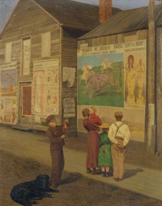 Els esdeveniments propers van fer ombra abans, 1871. finlandès tekijältä Charles Caleb Ward