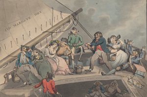 Matkalla, 12. tammikuuta 1795. tekijältä Charles Catton the Younger