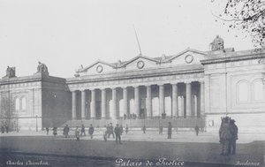 Bordeaux: Palais de Justice (s/w-kuva) tekijältä Charles Chambon