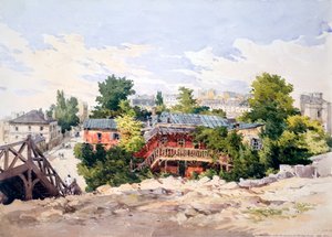 Marboeuf Road Avenue de LAlman alla, Pariisi, 1867