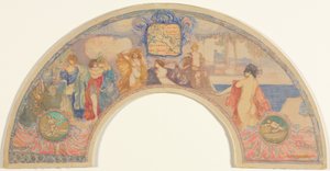 Sevillan matkamuisto, 1905. tekijältä Charles Edward Conder
