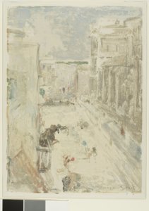 Katu Sevillassa tekijältä Charles Edward Conder