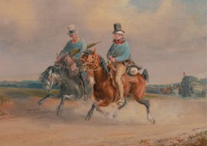 Kohtaus tiellä Ranskassa tekijältä Charles Cooper Henderson