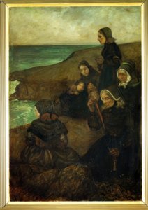 Au Pays de la Mer – Meren maa – triptyykki, oikea paneeli: Ne, jotka jäävät