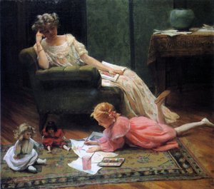 Watching the Child Play, 1909