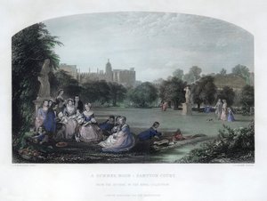 Kesäpäivä: Hampton Court, 1800-luku