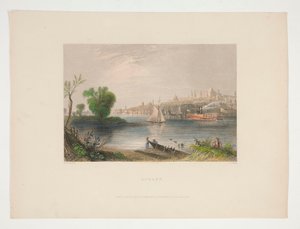 Albany, kuvitus Nathaniel Parker Willisille