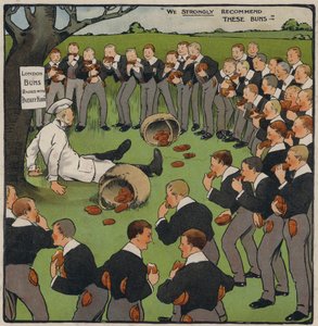 Lontoon pullat (väri litho)